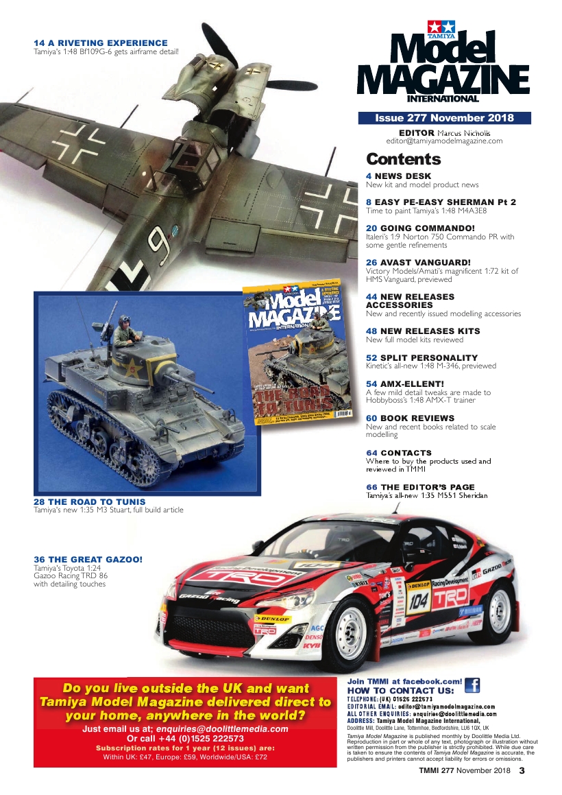 Tamiya Model Magazine 277 (2018-11)